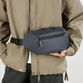 thumbnail image 5 of Men's Waterproof Crossbody Shoulder Bag – Lightweight, Spacious, Multi-Functional Design with Adjustable Strap for Outdoor Sports & Travel, 5 of 7