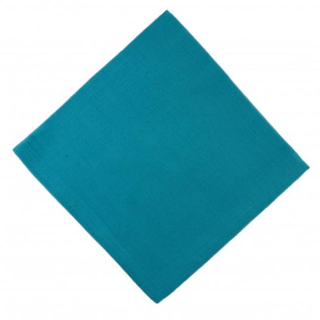 MJs M. Trading AG-20328S-4 Serviettes & 44; Bleu Turquoise - Lot de 4