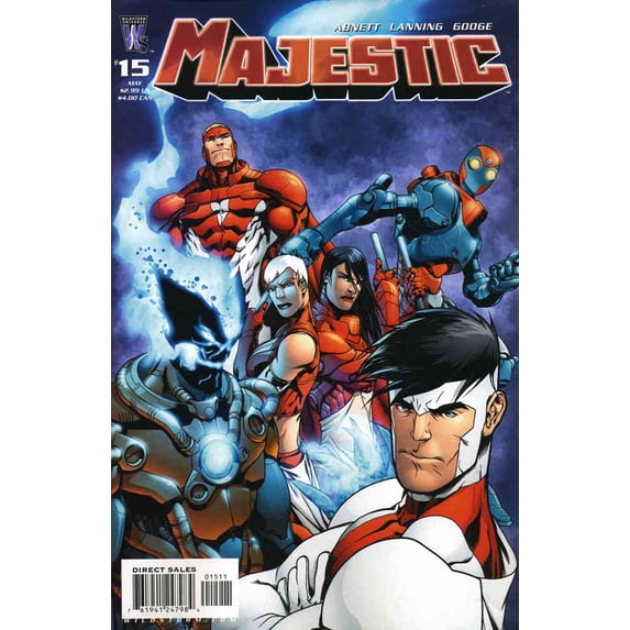 Majestic (2nd Series) #15 VF ; WildStorm Comic Book