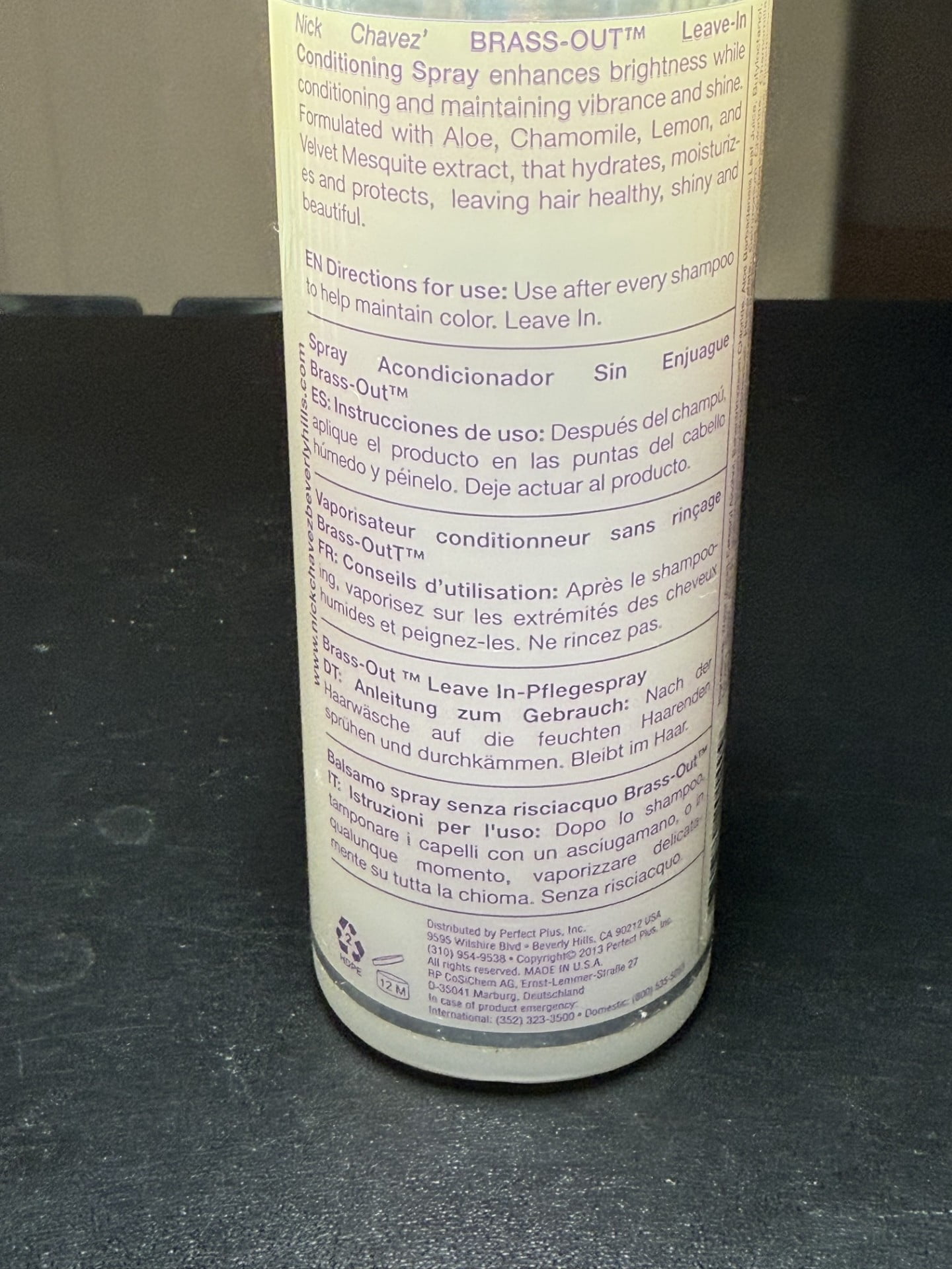 Nick Chavez Brass Out Leave-In Conditioner (8 fl oz)