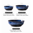 thumbnail image 2 of Artistic Asymmetrical Ceramic Bowl - Versatile Large-Sized Tableware for Fruits, Desserts, Salads, Soups, Noodles & Rice - Premium Heat-Resistant, Easy-to-Clean Design Ideal for Home & Hotel Use,, 2 of 5