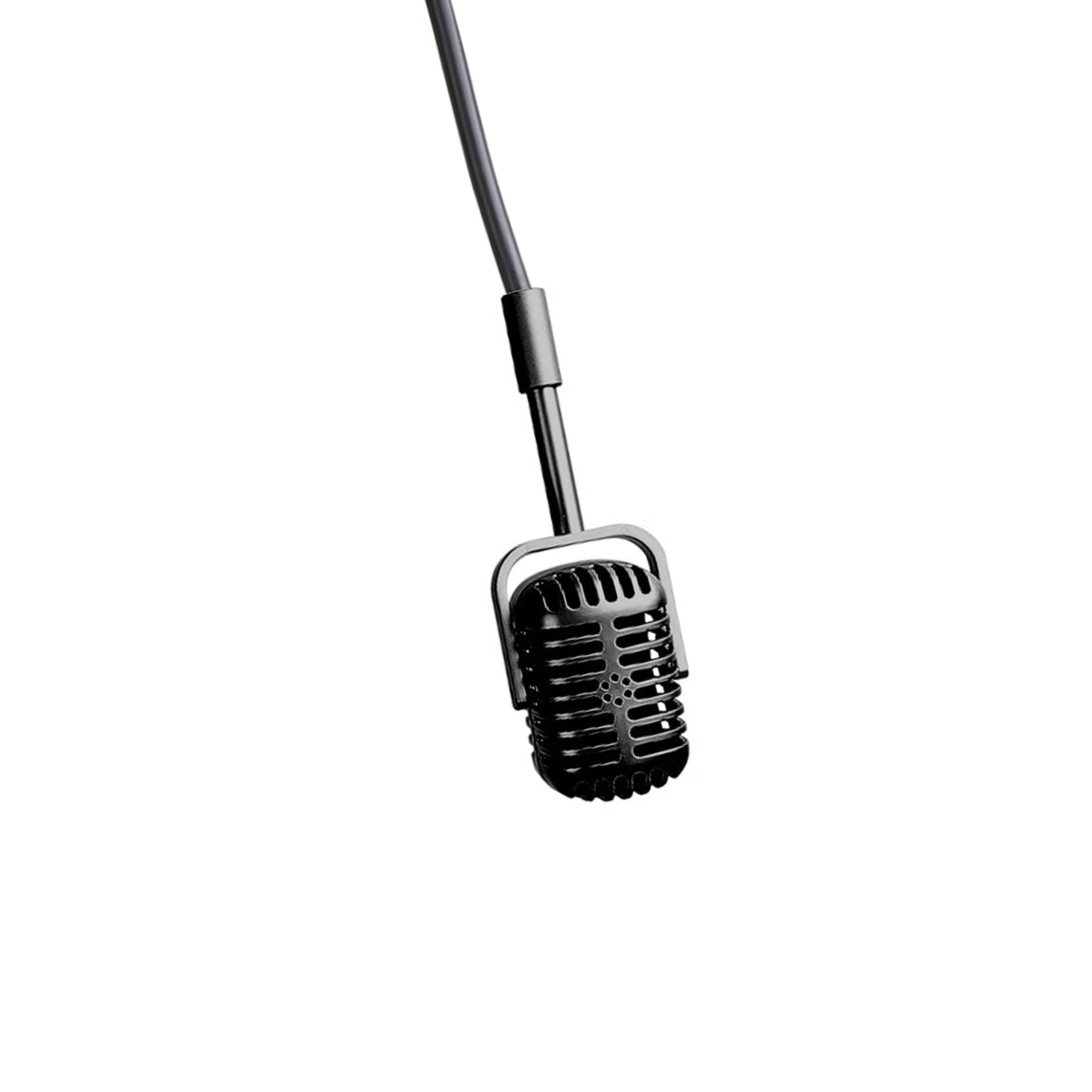 Vintaged Retro Microphone Durability Metal for Photography Studio Home Decor Video Recording Accessories