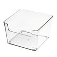 thumbnail image 1 of Kitchen Desk Drawer Organizer Transparent Drawer Storage Bin Vanity Drawer Tray, 1 of 10