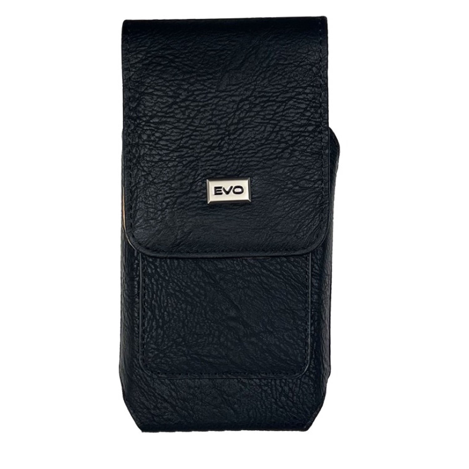Durable EVO 6" Vertical Leather Pouch - Black