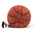 thumbnail image 2 of Jellycat Amuseables Basketball Stuffed Toy, 12.5 inches - Basketball Plush Gift for Sports Fans, 2 of 6