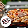 thumbnail image 4 of Transemion 2x Acier BBQ Pinces Anti-Choc Poignée TPR Indéformable pour une Prise en Main Confortable Barbecue, 4 of 6