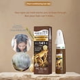 thumbnail image 3 of Hair Dye Home Use Dye Comb, with Natural Formula, Convenient Long-Lasting Color Shampoo for Home Use, Root Touch Up Hair Color, Portable Botanical Extracts Hair Color 400ml, 3 of 5