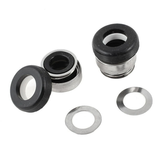 Bomba de agua de anillo de cerámica de 2 piezas, sello mecánico industrial, diámetro interior mínimo de 12 mm