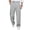 Light Gray, variant on Men’s Classic Wide Leg Trousers Loose Fit High Waist Double Pleated Front Suit Pants with Button Closure for Office Business Casual Beige XL