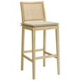 thumbnail image 5 of Modway Ovard Bar Stool in Natural, 5 of 9