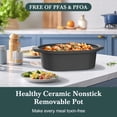thumbnail image 3 of MAGNIFIQUE 6 QT Programmable Slow Cooker - Oatmeal, 3 of 7