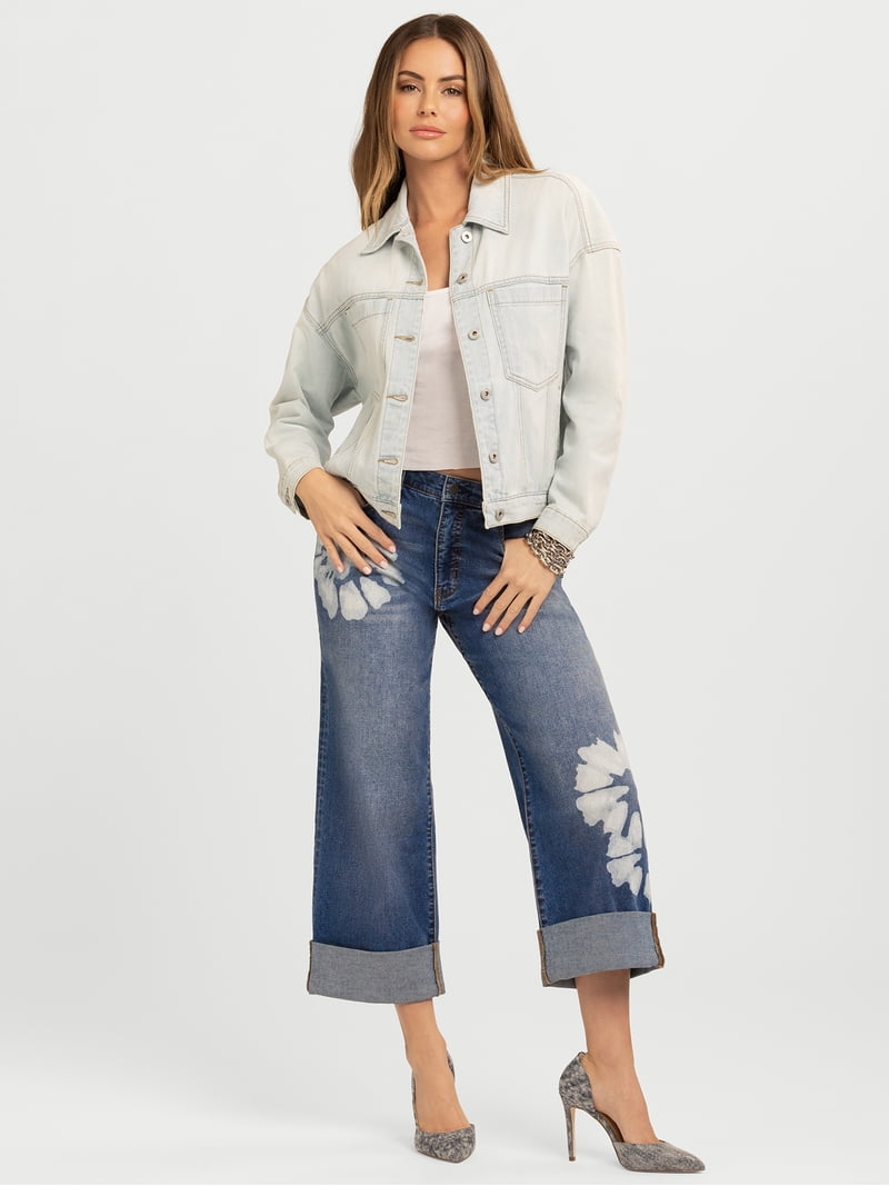 Jessica Simpson Women's and Women's Plus Zinnia Boyfriend Jeans