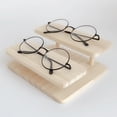 thumbnail image 4 of Almencla Wooden Glasses Display Rack Jewelry Holder Organizer Glasses Display Stand Doll 2 Layers, 4 of 8