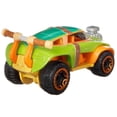 thumbnail image 4 of Hot Wheels Teenage Mutant Ninja Turtles Michelangelo Character Car, 4 of 6