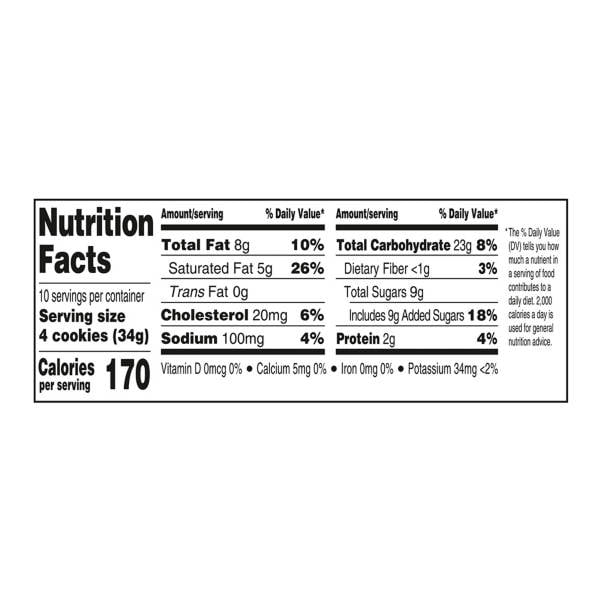 Danish Butter Cookies, 12 oz- Pack of 5