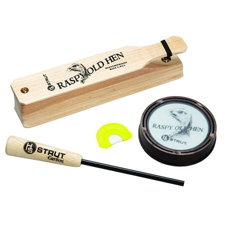 FRICTION CALL COMBO KIT RASPY OLD HEN (Best Friction Turkey Calls)