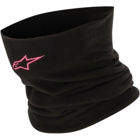 Alpinestars Unisex-Adult Neckwarmer,One Size,Black/Pink