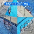 thumbnail image 3 of Ladders Pedal, Swimming Pool Ladders Pedal, Non-slip Stainless Steel Ladders Replacement Pedal Accessory, 3 of 4