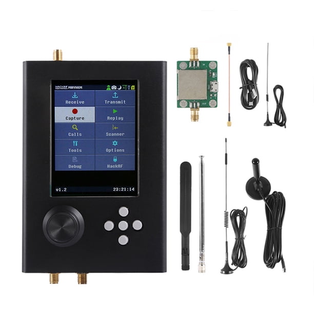Hackrf One Portapack H2 Transceptor Radio Que Recibe El Kit Desarrollo Software SDR (ModelE)