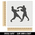 thumbnail image 2 of Boxers Boxing Fighting Punch Dodge DIY Cookie Wall Craft Stencil - 11.5 Inch, 2 of 5