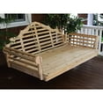 thumbnail image 1 of A &amp; L Furniture Western Red Cedar Marlboro Swing Bed, 1 of 1
