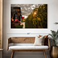 thumbnail image 3 of Elephant Stock Tuscan Red Wine Wall Art - Horizontal Canvas Wall Art - Living Room Wall Decor - Food And Drink Canvas - Green And Red Decor - 51" x 34", 3 of 8