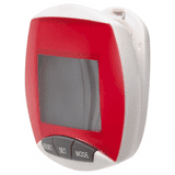 Simple Step Counter Walking Exercise Pedometer with Clip in Red ...