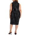 thumbnail image 2 of Rachel Rachel Roy Womens Plus Sequined Midi Cocktail and Party Dress, 2 of 2