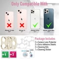thumbnail image 3 of [2 Pack] Protecteur d'Objectif de Caméra Bling pour iPhone 13 Pro 6 Pieds1, 3 of 5