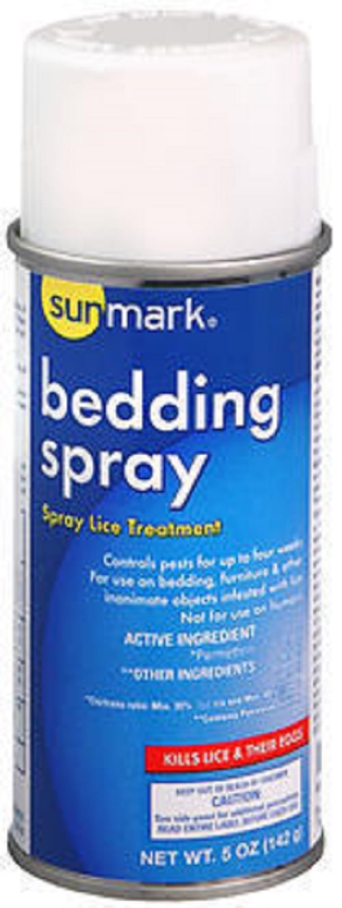 Sunmark Lice Treatment Bedding Spray Can, 5 Oz.