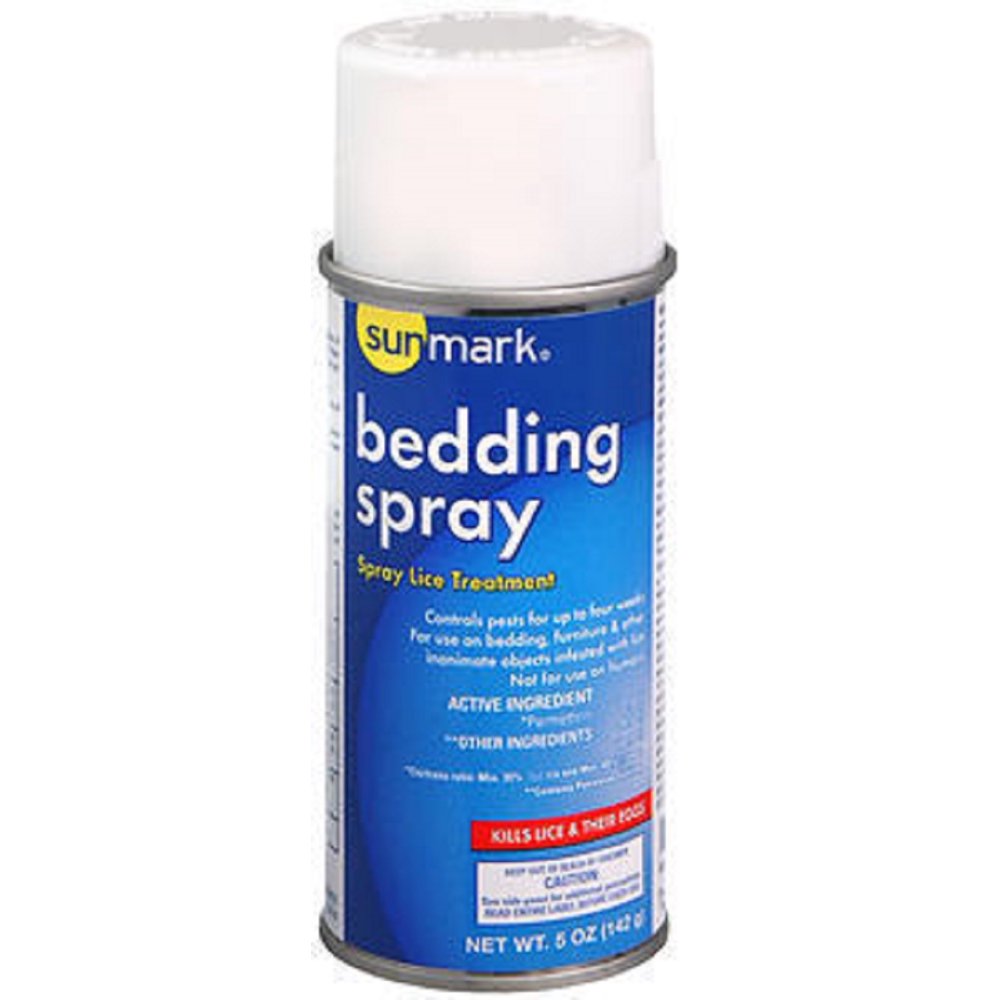 Sunmark Lice Treatment Bedding Spray Can, 5 Oz.