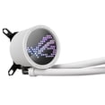 thumbnail image 5 of ROG Ryuo III 360 white edition all-in-one liquid CPU cooler, Asetek 8th gen pump solution, Anime Matrix™ LED Display, ROG ARGB cooling fans, 5 of 6