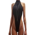 thumbnail image 3 of xiaxaixu Combishort d'Été Sans Manches pour Femmes, Bandage Extensible, 3 of 6