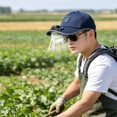thumbnail image 5 of BingTong Mesh Baseball Cap With Built-in Cooling Fan,USB Rechargeable & Solar Powered Wide Brim Sun Hat,Breathable Outdoor Cooling Hat For Fishing,Hiking,Camping,Gardening Navy, 5 of 5