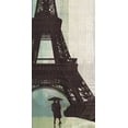 thumbnail image 2 of Venter, Tandi 18x32 White Modern Wood Framed Museum Art Print Titled - Eiffel Tower I, 2 of 4