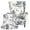 Toile De Jouy Sailing Boat House Tree, variant on TSOVTHRID Tree Reindeer Snowman Candy Cane Snowflake Pattern Wingback Sofa Cover, Washable Wingback Slipcover Non-Slip 1 Seat Couch Soft Furniture Protector Covers Christmas Decor with Elastic Bottom