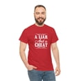 thumbnail image 5 of A Liar And A Cheat Shirt, Funny Cheater Tee, Rude Cheating Gift - ID: 1432, 5 of 7
