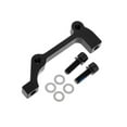 thumbnail image 1 of Xingzhi Bicycle Bike Disc Brake Mount Adaptor for Caliper PM to IS Front Black, 1 of 9