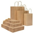 thumbnail image 7 of FungLam Brown Paper Shopping Kraft Retail Gift Merchandise Bags with Handles (50 Pack), 7 of 7