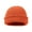 Orange, variant on Winter Cuffed Fisherman Beanie Knit Hats Unisex, Warm & Soft Toboggan Cap-Yellow