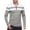 Dark Gray, variant on HAOMEILI Men’s Long Sleeve Polo Shirt Casual Slim Fit Shirts Contrast Color Patchwork T Shirts Cotton Tops