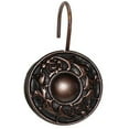 thumbnail image 2 of "Regency" Resin Shower Curtain Hooks in Antique Gold, 2 of 2