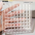 thumbnail image 6 of Acrylic Display Seashell Box Magnetic Multifunctional Transparent Organizers Container for Small Craft Bead/Nail/Jewelry, 6 of 6