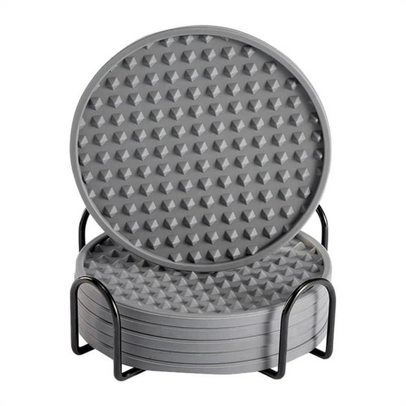 XKHAZA Silicone Mats for Kitchen Counter, Trivets for Hot Pots and Pans, Silicone for Hot Dishes, Protect Table Quartz Countertops, Indigo