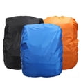 thumbnail image 4 of Universal Foldable Outdoor Camping Hiking Waterproof Dustproof Travel Backpack Rucksack Rain Cover Protector 15L-35L (Black), 4 of 4