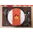 thumbnail image 5 of DII Modern Style Fabric Embroidered Owls Placemat in Brown (Set of 4), 5 of 5