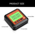 thumbnail image 3 of Portable Digital angles Gauges with Attachment Inclinometer Portable for Precise Measurement On Ferromagnetic, 3 of 8