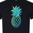 thumbnail image 4 of Inktastic Blue and Green Pineapple T-Shirt, 4 of 5
