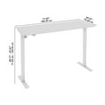 thumbnail image 3 of Scranton & Co Engineered Wood 72W Adjustable Standing Desk in Storm Gray, 3 of 7