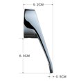 thumbnail image 1 of Manija de grifo para grifo de una sola manija con cartucho de 10 X 10 mm Manija de reemplazo de metal universal, Banban de cromo pulido ZefeiWu 8390605361500, 1 of 1